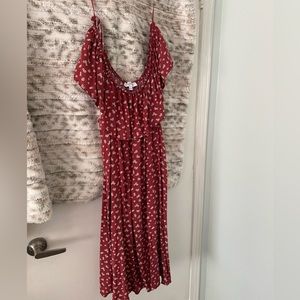 Summer off the shoulder dress